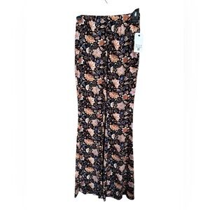 NWT Women’s Billabong Sundown High Waisted Flared Boot Cut Floral Soft sz small